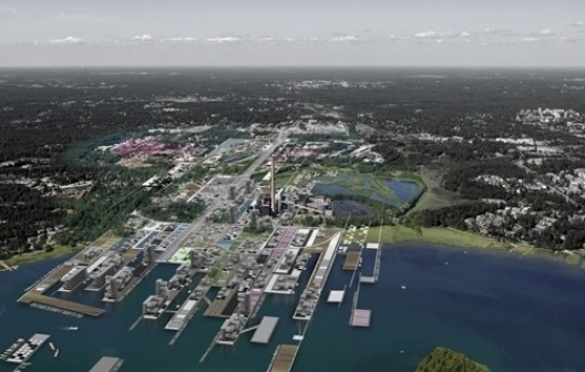 Diverseeds, estruturas dinâmicas para sociedades nômades, vista aérea. BC.PM / Bruno Louzada, Francisco Villeda, Henry Quiroga e Iris Cantante, 2008