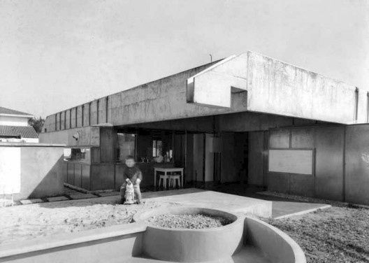 Casa Boris Fausto, São Paulo, 1961. Arquiteto Sergio Ferro