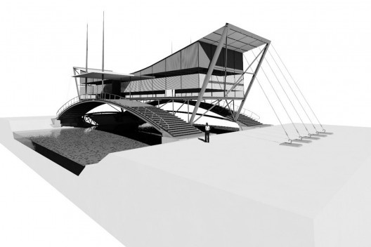 1ª Feira Internacional de São Paulo, modelo Pavilhão de Volta Redonda, 1955. Arquiteto Sergio Bernardes