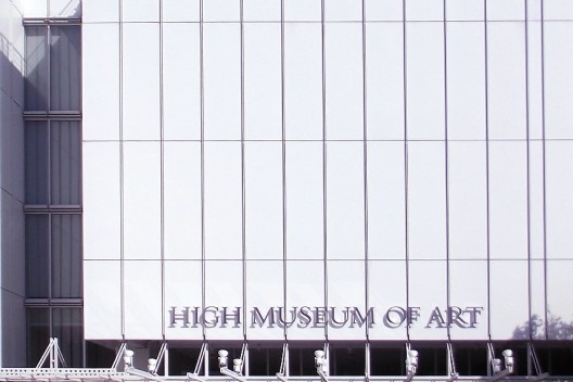 High Museum, a nova entrada na ampliação de Renzo Piano (detalhe)