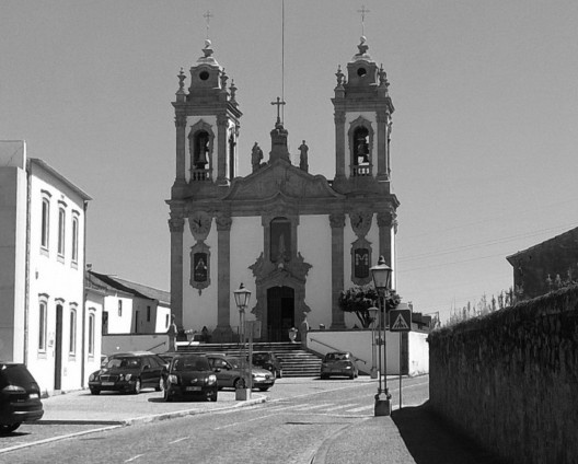 fig 7. Vista da Igreja de Nossa Senhora da Lapa (de Poente para Nascente)