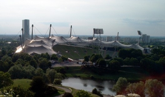 Complexo Olímpico de Munique. Frei Otto, 1971