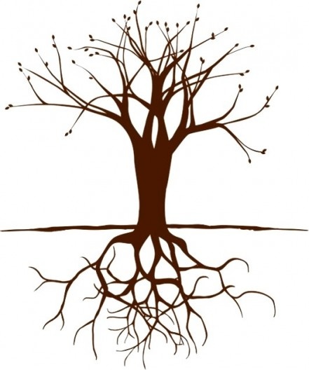 Árvore, desenho de Simon Bucktrout