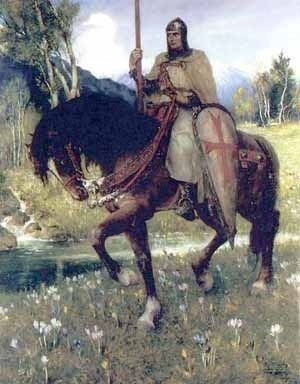 \"Parsifal em busca do Santo Graal\", Ferdinand Leeke