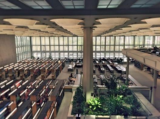Biblioteca de Berlim, arquiteto Hans Scharoun