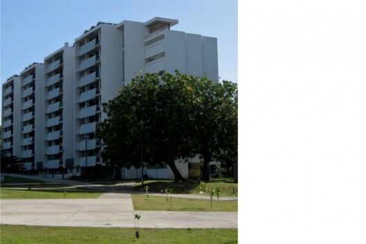 Moradia para mulheres da Universidade de Porto Rico, Rio Piedras, San Juan. Arquiteto Henry Klumb, anos 1940/1950