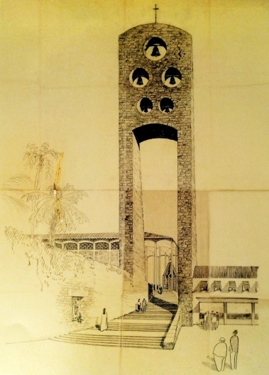 Campanário da igreja São Paulo Apóstolo, Blumenau