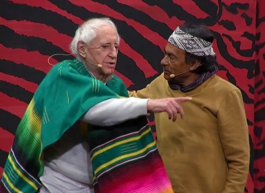 Ailton Krenak e José Celso Martinez Corrêa, mesa 13 – Vaza-Barris (O Irapiranga dos Tapuias), Flip 2019