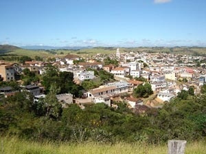 Vista panorâmica de Cruzília