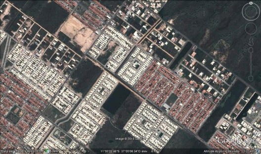 Porção Norte da ZEU, fragmentação espacial – condomínios horizontais versus conjuntos do PAR