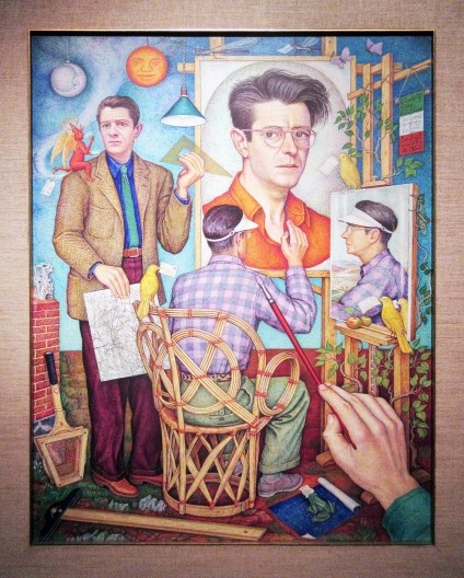Autorretrato de Juan O'Gorman de 1950