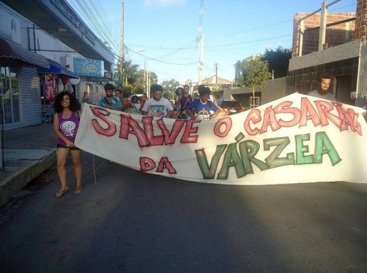 Cortejo pelas ruas da Várzea, 2016