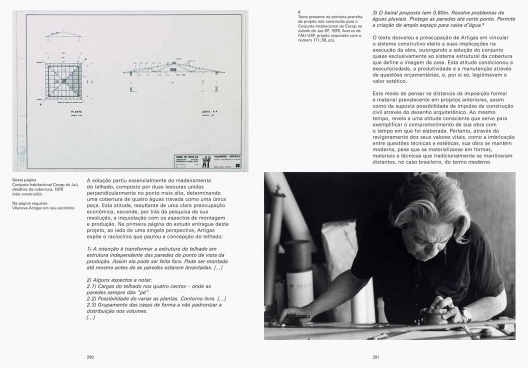 Páginas do livro Vilanova Artigas: Casa Paulistas, de Marcio Cotrim