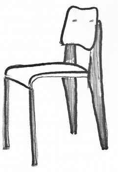 Silla Standard hecha por Prouvé