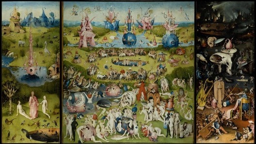 “O Jardim das Delícias Terrenas”, de Hieronymus Bosch, 1503
