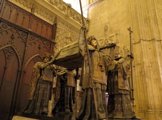 Mausoléu de Cristóvão Colombo, Catedral de Sevilha, Sevilha, 2015