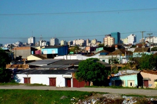 4. Vista de la ciudad de Pelotas/Brasil desde el barrio Simoes Lopes