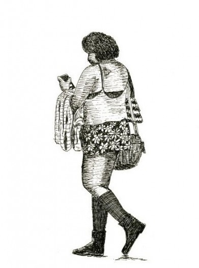 Ilustração do livro Pequenos acasos cotidianos