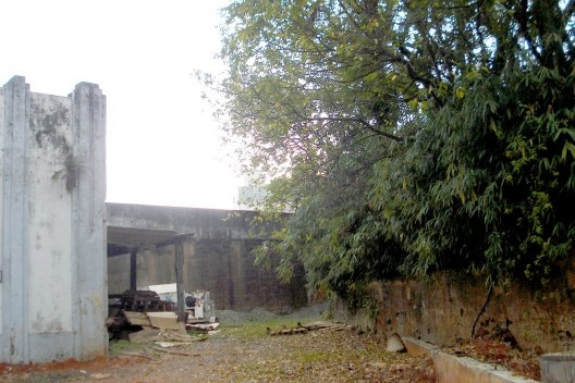 Reservatório Sabesp Mooca antes da execução do projeto