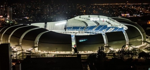 Arena das Dunas, projetada pelo escritório Populous