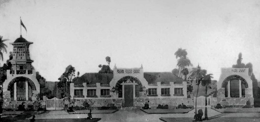 Hospital Gaffrée e Guinle, Biotério, fachada principal. Arquiteto Porto d’Ave