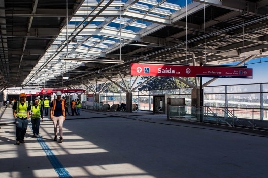 Estação Engenheiro Goulart, junho de 2017
