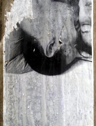 Cartaz afixado em poste, Bela Vista, São Paulo