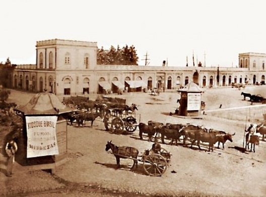 Mercado Público de Porto Alegre em 1875