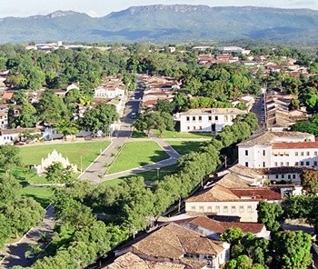 Foto aérea de Villa Boa de Goyaz, 2000