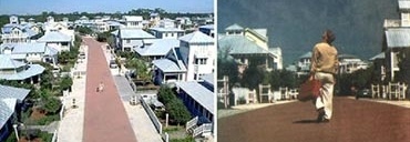 Condomínios residenciais fechados - Simulacro de mini-cidades voltados para garantir os aspectos de segurança e status social exigido pelas classes economicamente emergentes da sociedade carioca contemporânea. A ausência de contrastes predomina nessas for