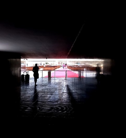 Acesso da Catedral Metropolitana de Brasília, Oscar Niemeyer, 1959