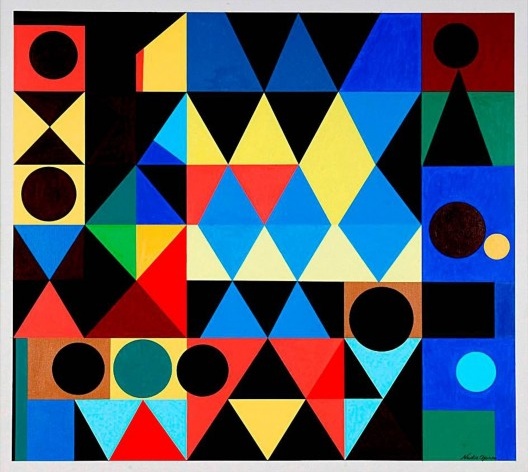 Nadir Afonso, Composição geométrica, 1947