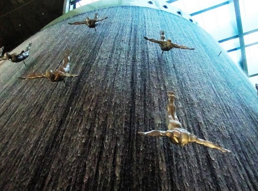 Dubai Mall, cascata artificial, 28/09/2016
