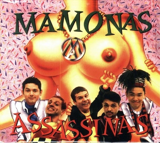 Capa do CD “Mamonas Assassinas”, EMI, 1995