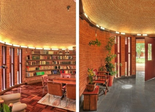 Residência dos Padres Claretianos, Batatais SP Brasil, 1984. Arquitetos Affonso Risi e José Mario Nogueira