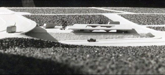 Maquete da Rodoviária de Jundiaí (projeto não construído), 1968. Arquiteto Vilanova Artigas