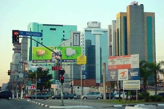 Poluição visual na Avenida Berrini