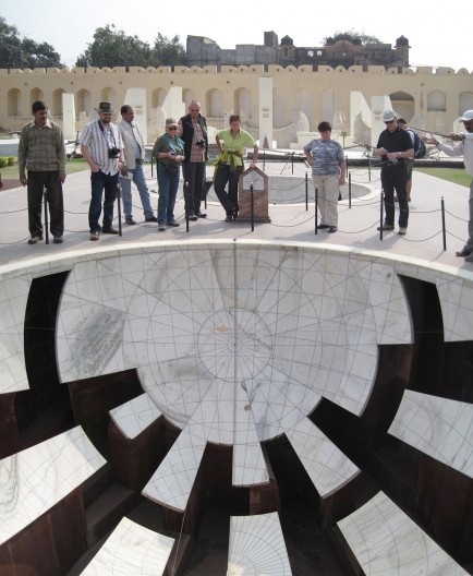Jantar Mantar, complexo de observatórios astronômicos, Jaipur, Índia