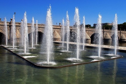 Fontes avenida Portugal, Madri