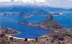 Praia de Botafogo e Pão-de-Açúcar, Rio de Janeiro, Brasil