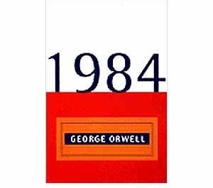 Capa do livro \"1984\", de George Orwell, 1949