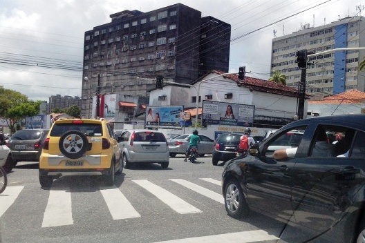 Conflitos de trânsito na Área Central de João Pessoa