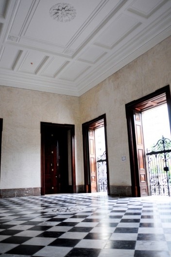 Casa Daros. Salão de entrada