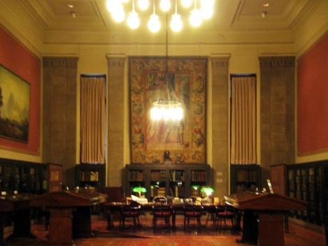 foto 09 – A W. Duncan MacMillan Reading Room, sala de leitura da John Carter Brown Library