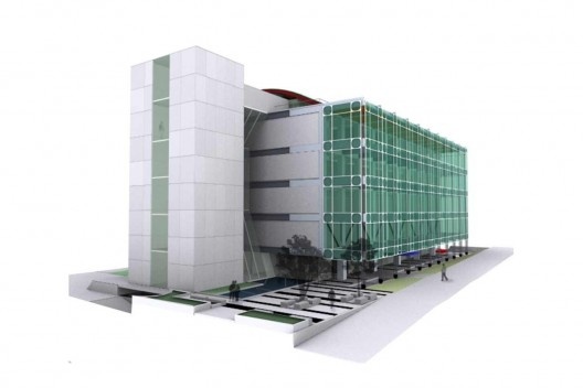 Edifício Sede do Confea, modelo, Brasília DF. Pedro Paulo de Melo Saraiva Arquitetos Associados