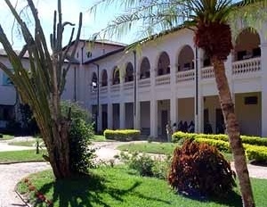 Pátio Interno do Seminário Seráfico de Santo Antônio em Agudos. Local do I Congresso Internacional de História Urbana realizado em outubro de 2004