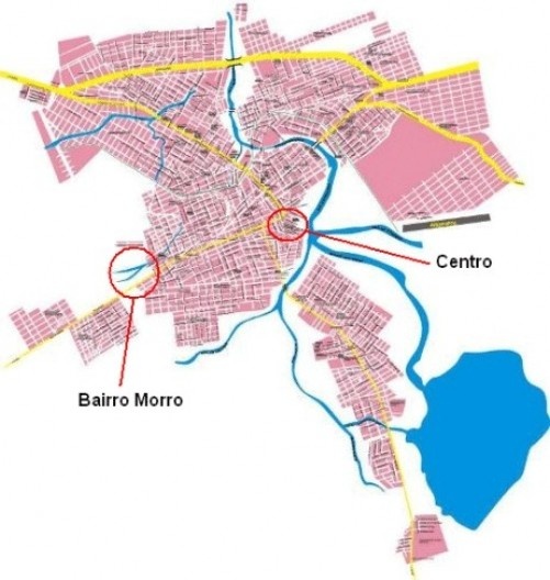 Patos – PB : Relação do Bairro Morro ao Centro