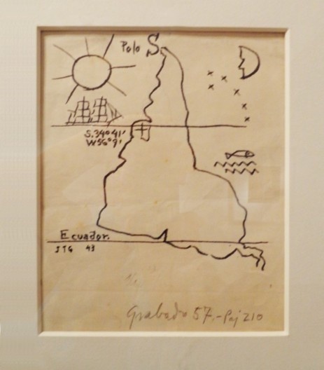 Gravura de Torres García, nov. 2013