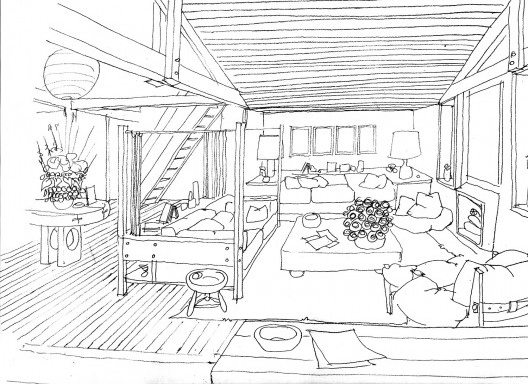 Estudos do Arquiteto para Interior