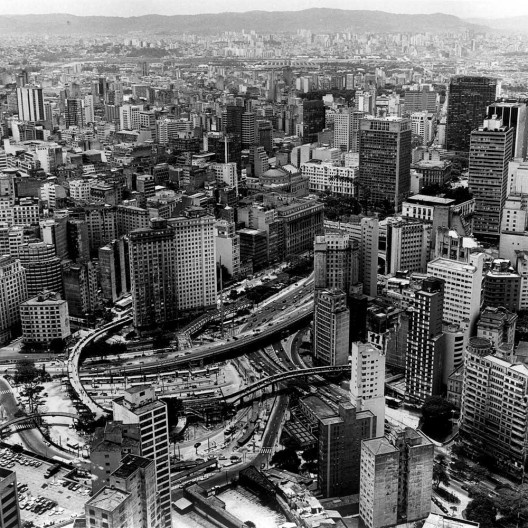 Vista aérea da cidade de São Paulo